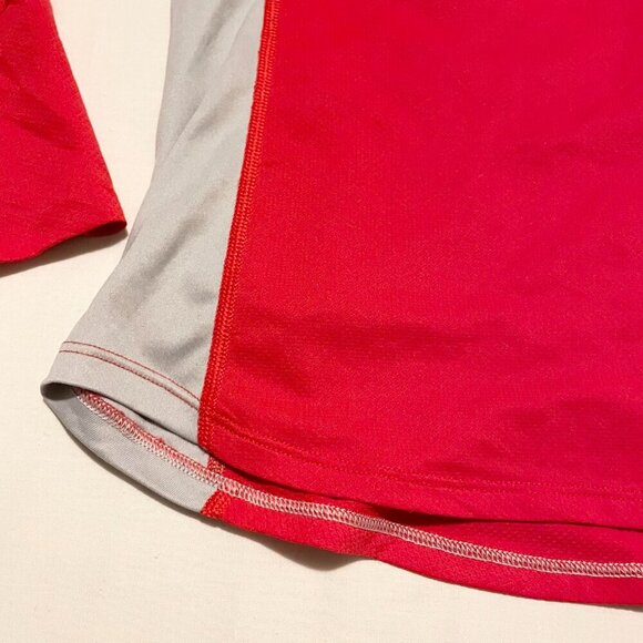 Nike Dri Fit Half Zip Womens Long Sleeve Shirt Size Large - Picture 6 of 16